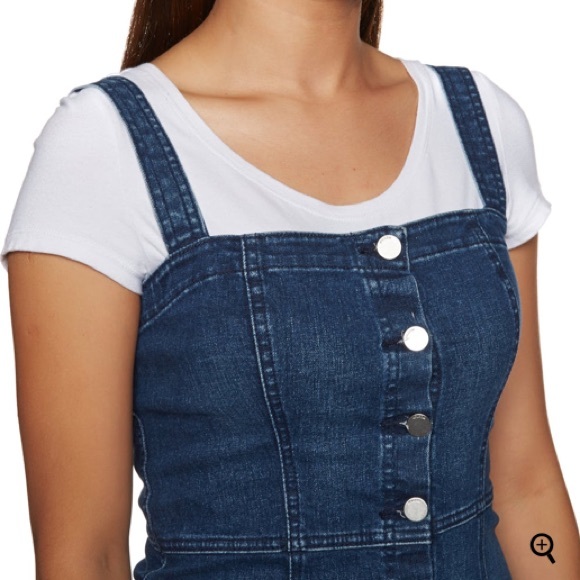 Volcom signature denim dress bestseller - Picture 6 of 8